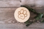 Preview: Vorratsglas Pfote -personalisiert-